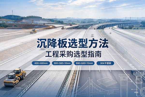开封沉降板选择方法