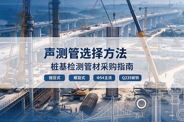 开封声测管选型标准