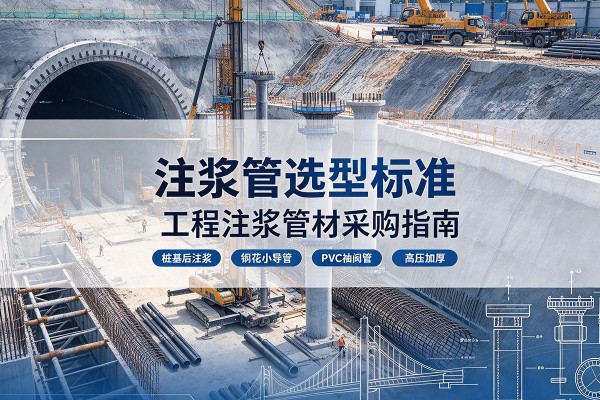 开封注浆管选型标准