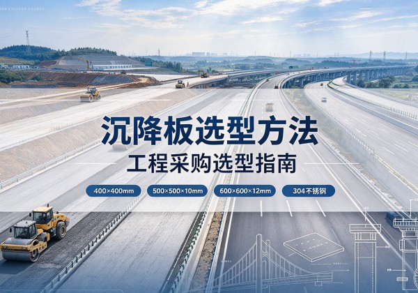 开封沉降板选择方法
