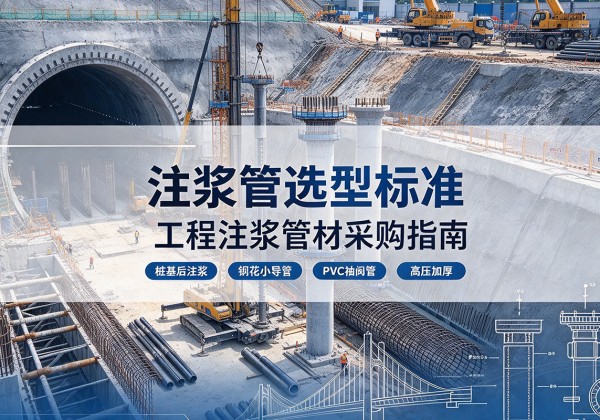 开封注浆管选型标准
